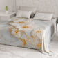 Drap housse décoratif pour canapé, couvre-lit, nappe et tout usage en microfibre | Motif floral 06-1