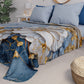 Copriletto Estivo, Coperta Leggera, Lenzuola Copriletto Floreale 06-15