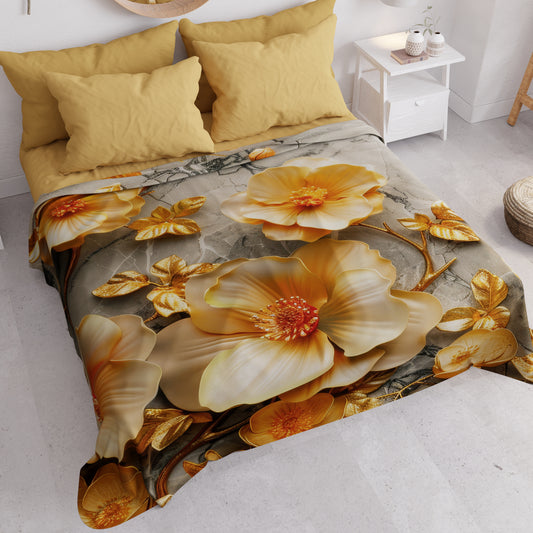 Couvre-lit d'été, Couverture légère, Draps couvre-lit floral 06-17