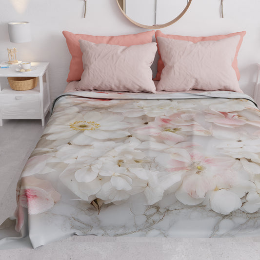 Couvre-lit d'été, Couverture légère, Draps couvre-lit floral 06-21