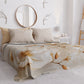 Copriletto Estivo, Coperta Leggera, Lenzuola Copriletto Floreale F12