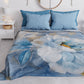 Copriletto Estivo, Coperta Leggera, Lenzuola Copriletto Floreale F13