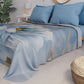 Copriletto Estivo, Coperta Leggera, Lenzuola Copriletto Floreale F13