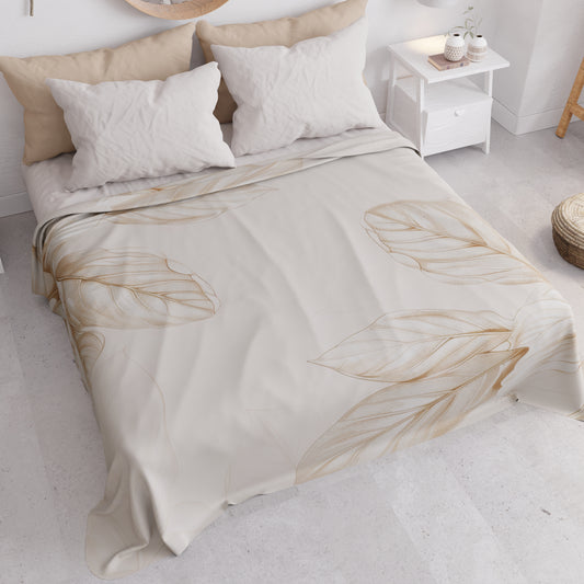 Copriletto Estivo, Coperta Leggera, Lenzuola Copriletto Floreale F150