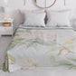 Copriletto Estivo, Coperta Leggera, Lenzuola Copriletto Floreale F172