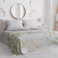 Copriletto Estivo, Coperta Leggera, Lenzuola Copriletto Floreale F172
