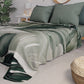 Copriletto Estivo, Coperta Leggera, Lenzuola Copriletto Floreale F4
