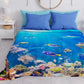 Copriletto Estivo, Coperta Leggera, Lenzuola Copriletto, Acquario