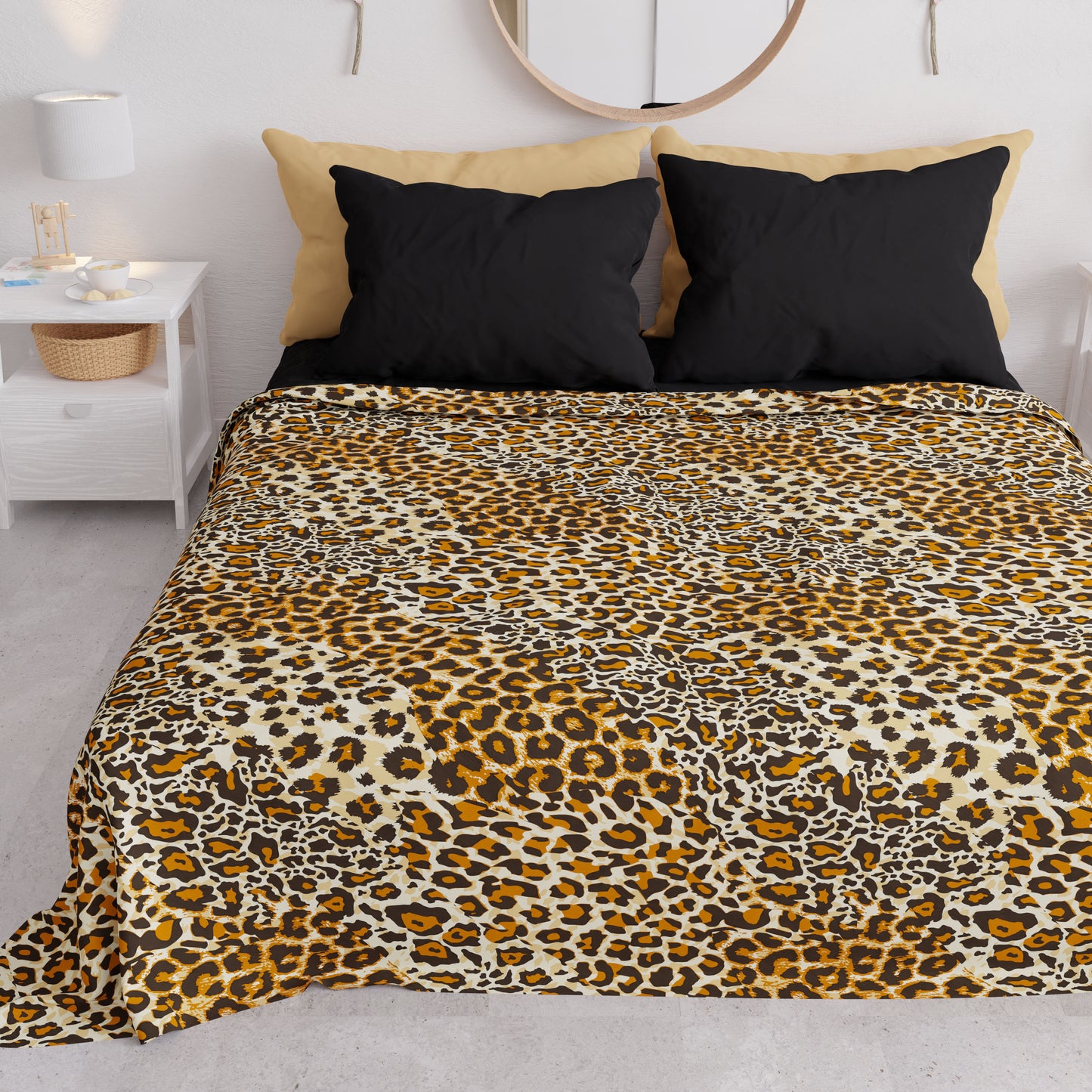 Summer Bedspread, Light Blanket, Bedspread Sheets, Spotted Animalier