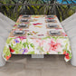 Drap housse pour canapé, couvre-lit, nappe et tout usage en microfibre | Motif Papillons
