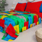 Copriletto Estivo, Coperta Leggera, Lenzuola Copriletto, Mattoncini