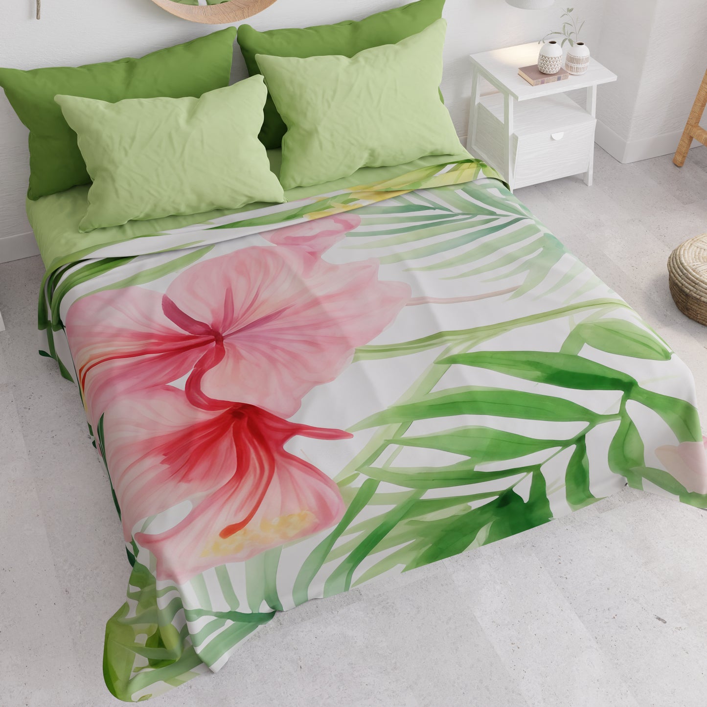Boutis d'Été, Couverture Légère, Draps Boutis Malaisie