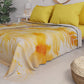 Copriletto Estivo, Coperta Leggera, Lenzuola Copriletto Palmwater Giallo