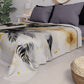 Copriletto Estivo, Coperta Leggera, Lenzuola Copriletto Palmwater Nero