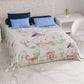 Drap housse pour canapé, couvre-lit, nappe et tout usage en microfibre | Motif Ferme