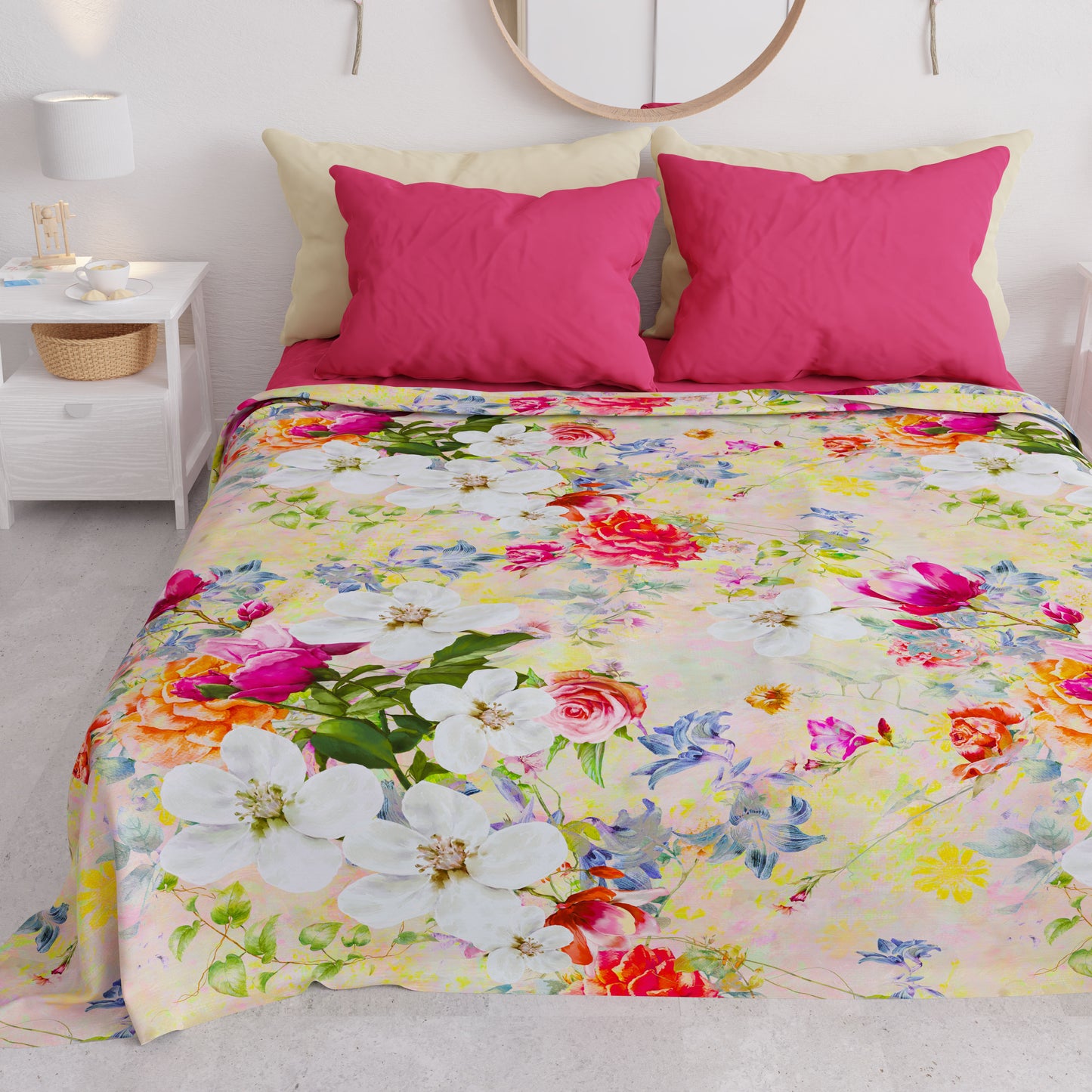 Copriletto Estivo, Coperta Leggera, Lenzuola Copriletto, Spring Colorful