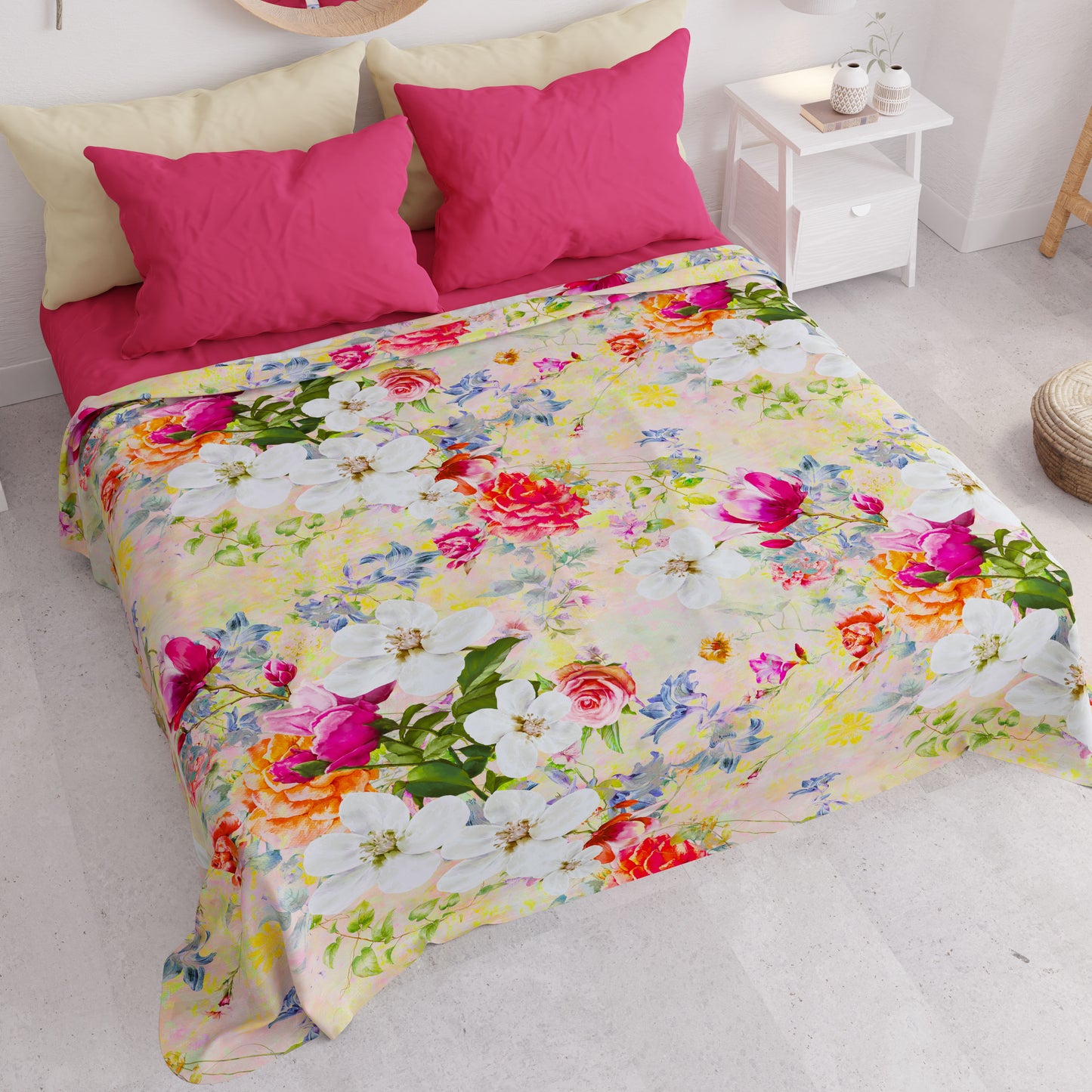 Copriletto Estivo, Coperta Leggera, Lenzuola Copriletto, Spring Colorful