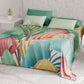Telo Arredo Copridivano, Copriletto, Copritavolo e Copritutto in Microfibra | Fantasia Tropical Multicolor