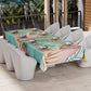 Telo Arredo Copridivano, Copriletto, Copritavolo e Copritutto in Microfibra | Fantasia Tropical Multicolor