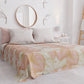 Summer Bedspread, Light Blanket, Bedspread Sheets, Tropical Cipria and Oro