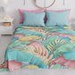 Copriletto Estivo, Coperta Leggera, Lenzuola Copriletto, Tropical Multicolor
