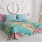 Copriletto Estivo, Coperta Leggera, Lenzuola Copriletto, Tropical Multicolor