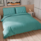 Housse de couette double, sac de housse de couette et taies d'oreiller, uni Tiffany