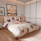 Housse de couette double, simple, une place et demie, Floral 04-171