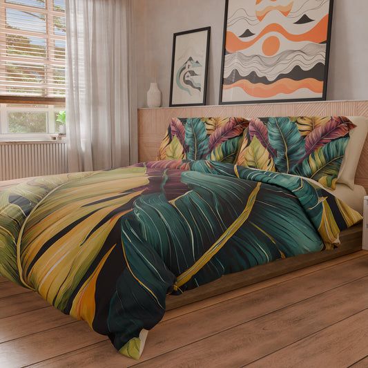 Housse de couette Double, Simple, Une place et demie, Floral 04-199