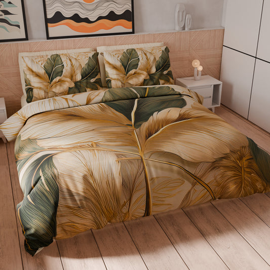 Housse de couette Double, Simple, Une place et demie, Floral 04-302