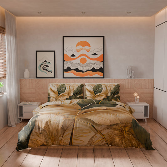 Housse de couette Double, Simple, Une place et demie, Floral 04-302
