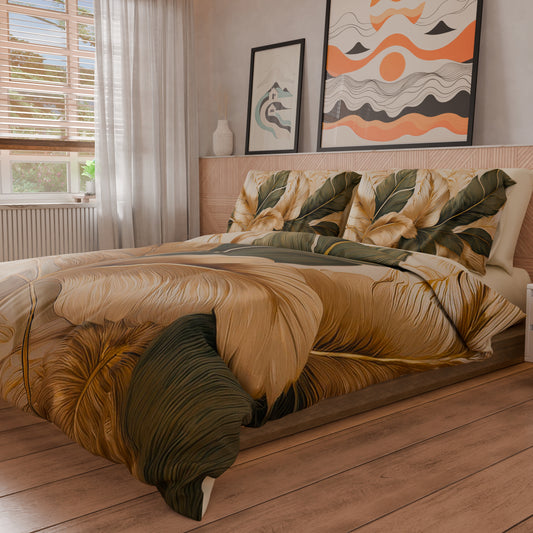 Housse de couette Double, Simple, Une place et demie, Floral 04-302