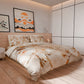 Housse de couette double, simple, une place et demie, florale F12