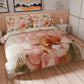 Housse de couette double, simple, une place et demie, florale F20