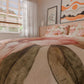 Housse de couette double, simple, une place et demie, florale F20