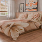 Housse de couette double, simple, une place et demie, florale F26