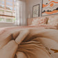 Housse de couette double, simple, une place et demie, florale F26
