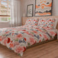 Housse de Couette Double, Simple, 1 Place et Demi, Florale 19-00