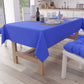 Tovaglia da Tavola in Cotone, Tovaglia Tinta Unita Blu Elettrico