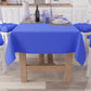 Tovaglia da Tavola in Cotone, Tovaglia Tinta Unita Blu Elettrico