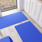 Tappeto Cucina Passatoia Cucina Tinta Unita Blu Elettrico
