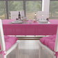 Nappe de Table en Coton, Nappe Unie Fuchsia