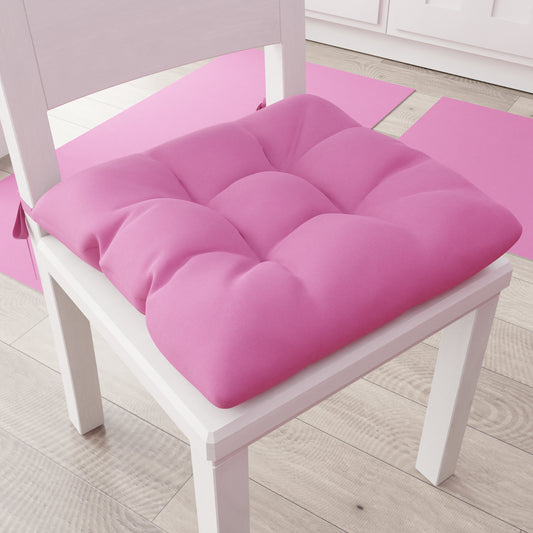 Cuscini per Sedie Cucina, Cuscini Coprisedie 6 Pezzi Fucsia