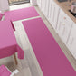 Tapis de cuisine, couloir de cuisine, uni fuchsia