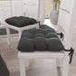 Kitchen Chair Cushions, Chair Cushions 6 Pieces Smoke Grey