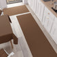 Kitchen Rug Kitchen Rug Plain Brown