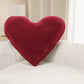 Coussin Décoratif Cœur Bordeaux