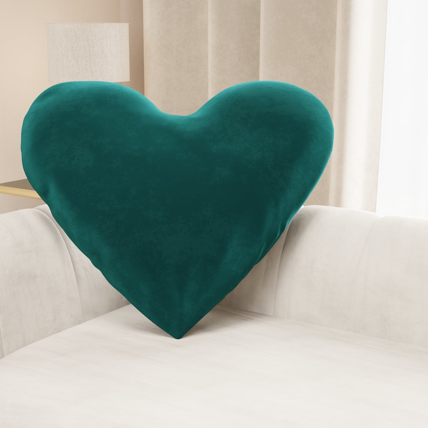 Coussin Décoratif Cœur Outremer