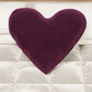 Cuscino Arredo Cuore Prugna