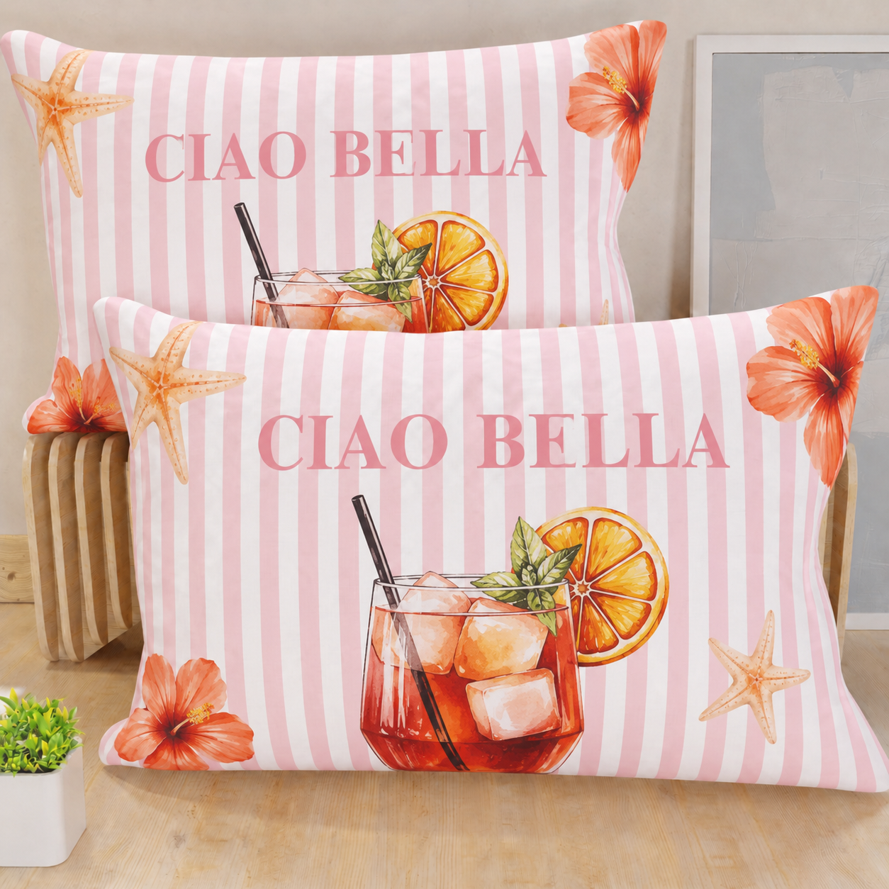 Federe, Federe Cuscini in Stampa Digitale, Bella Napoli Ciao Bella